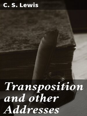 cover image of Transposition and other Addresses